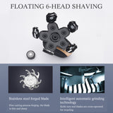 Palms - 6 in 1 USB Groomer Waterproof Rotary Razor  Electric Shaver for Men