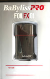BaBylissPro FoilFX01 Cordless Metal single Foil Shaver # FXFS1GM (Dual Voltage) - Palms Fashion Inc.