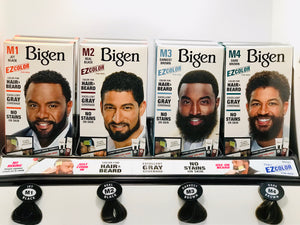 BIGEN EZ Color for Men for Beard and Hair - Display Set ( 12 PCs ) - Palms Fashion Inc.