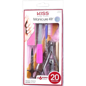 KISS PROFESSIONAL MANICURE 20 PCS KIT # RMK01 - Palms Fashion Inc.