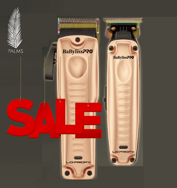 Holiday Sale - BaByliss PRO Lo-Pro FX Limited Edition Clipper & Trimmer Collection Set - RoseGold # FXHOLPKLP-RG