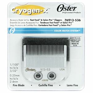Oster Fast Feed 25-Teeth Cryogen-X Fine Blade # 76913-536 - Palms Fashion Inc.