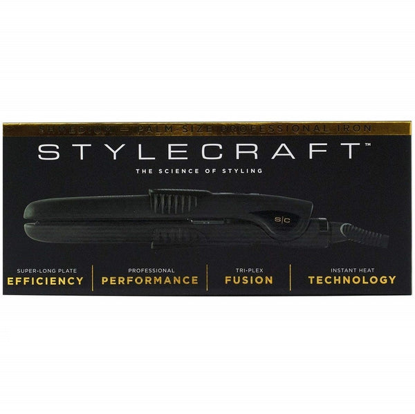 STYLECRAFT SHMEDIUM PALM-SIZE PROFESSIONAL FLAT IRON # SCSH58