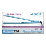 Babyliss Pro Nano Titanium Ultra Thin Flat Iron Straightener, 1" # BABNT3072TN - Palms Fashion Inc.
