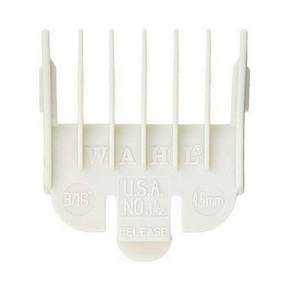 Wahl Color-Coded Clipper Guide Attachment comb White #1.5 - 3/16