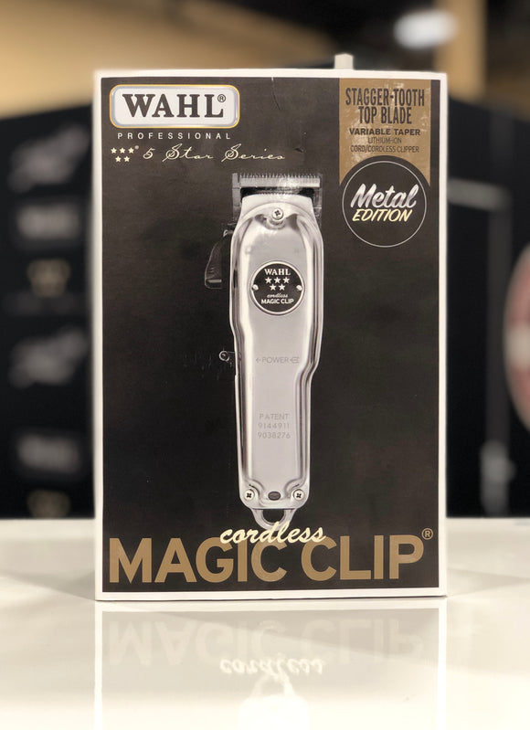 Wahl 5 Star Series Cordless Magic Clip Clipper Metal Edition 8509