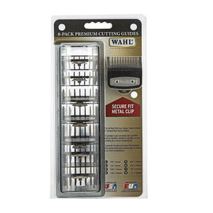 Wahl 8-Pack Premium Cutting Guides Combs #3171-500 - Palms Fashion Inc.