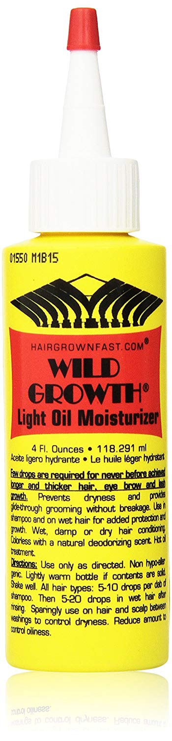 Wild Growth Light Oil Moisturizer 4 oz - Palms Fashion Inc.