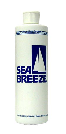 Sea Breeze Professional Astringent for face and scalp & hair 12 oz