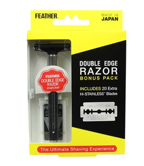 Feather Double Edge Razor Bonus Pack - Palms Fashion Inc.